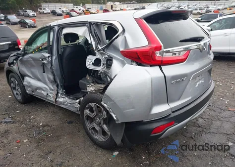 2019 Honda Cr-V Ex-L из США, поврежденный, VIN 7FARW1H80KE005827